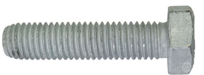 Šroub šestihran 8.8 celozávit žárový zinek M16x140